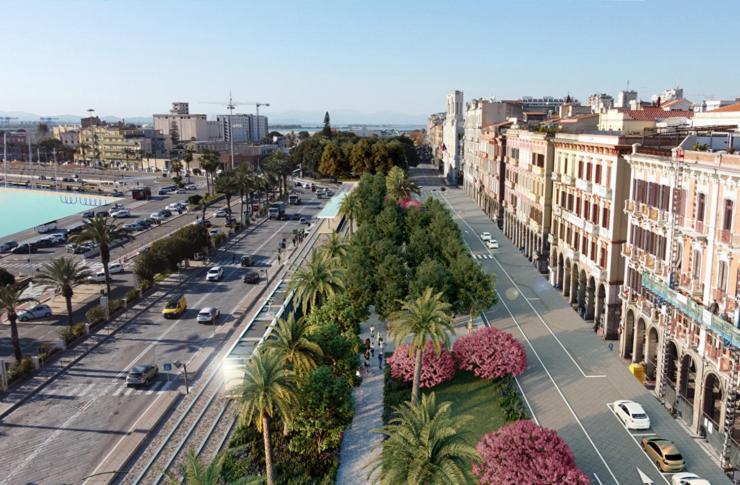 Bellini Lorenz Apartment Cagliari Dış mekan fotoğraf